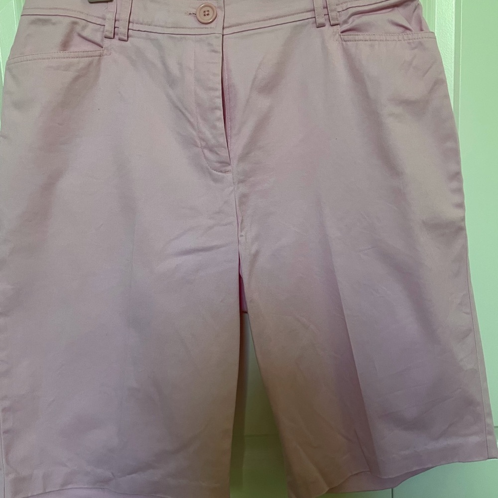Counterparts Ladies Bermuda Shorts. Size 14. Color.Pink
